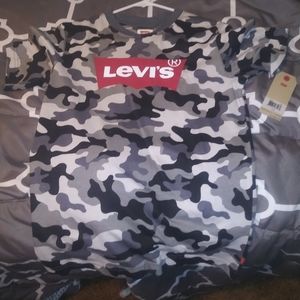 LEVIS Camo shirt Size L